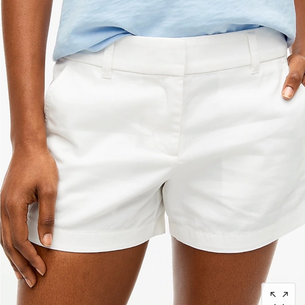 White J Crew Shorts 3.5 inseam
